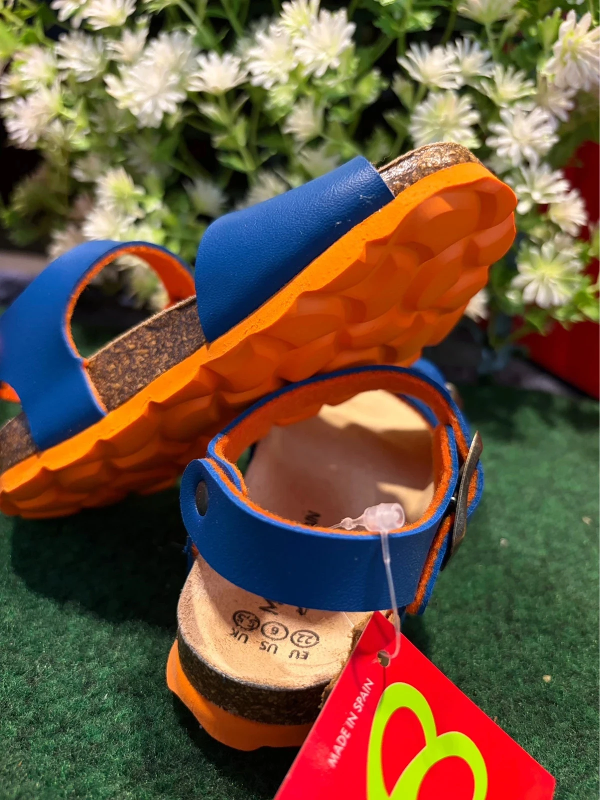 Sandalia azul / naranja - Billowy talla 22 – photo 5